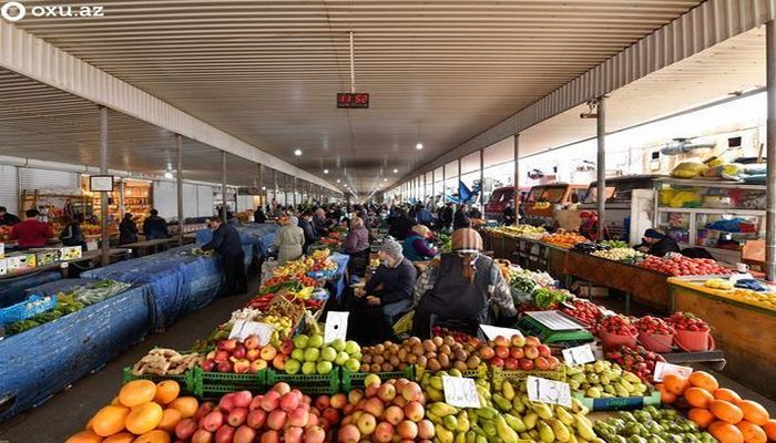 Azərbaycanda koronavirusa kütləvi yoluxmaya görə bağlanan bazar yenidən açıldı