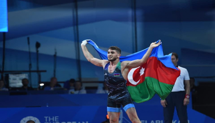 Hacı Əliyev II Avropa Oyunlarının qızıl medalını qazandı