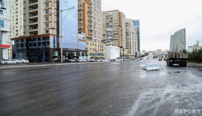 Bakının Babək prospektində görülən işlər dekabrın 10-na qədər tam yekunlaşacaq