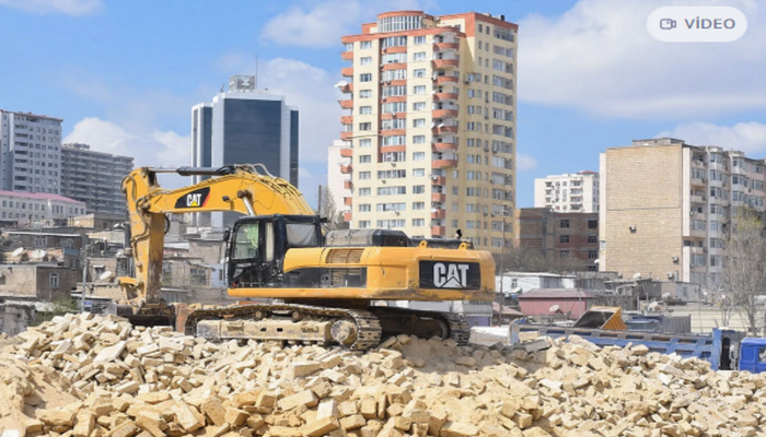 Bakının bu ünvanında evlər sökülür