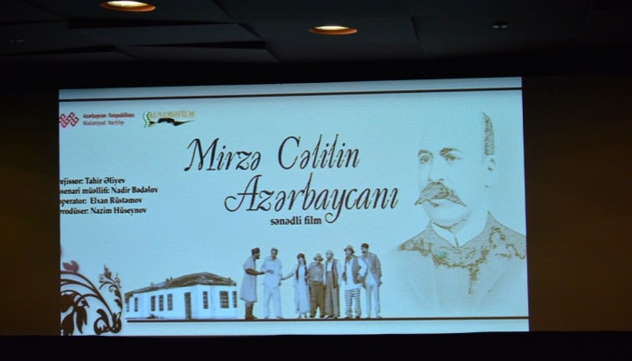 Mirzə Cəlil haqqında filmin premyerası olub