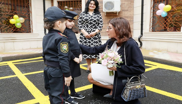 Mehriban Əliyeva uşaq bağçasının açılışında