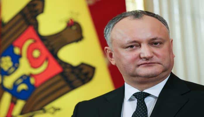 Moldova prezidenti istefaya getməkdən imtina edib