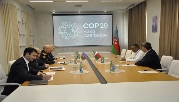 COP29-da iştirak edən general FHN-in fəaliyyəti ilə tanış olub