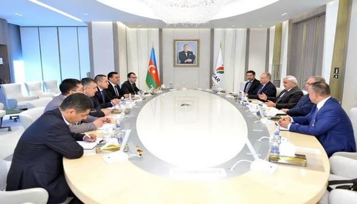 SOCAR-da “Özbəkneftegaz”' rəhbərliyi ilə görüş keçirildi