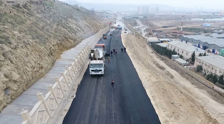 Bibiheybət yolunda tikinti-bərpa işləri bu ilin I rübü ərzində yekunlaşdırılacaq