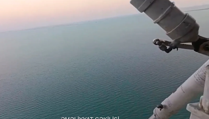 Dənizdə batan qızın axtarışlarına FHN-in helikopteri cəlb olunub