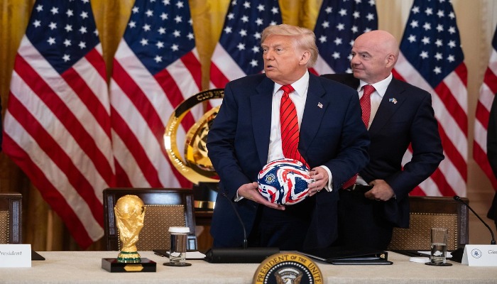 Donald Tramp FIFA Sülh Mükafatına layiq görülüb