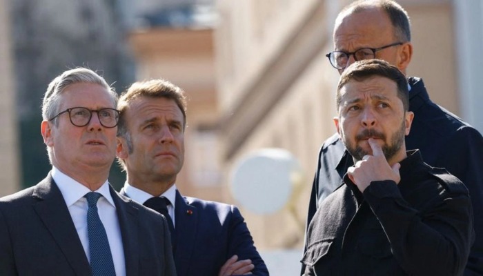 Dörd ölkənin liderləri Trampın Ukrayna ilə bağlı sülh planını müzakirə etdilər