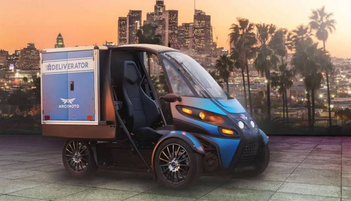 Arcimoto выпустила новый электромобиль-доставщик Deliverator