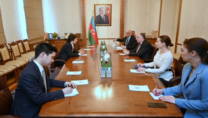 Эльмар Мамедъяров принял посла Японии в Азербайджане в связи с завершением его дипломатической деятельности