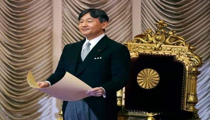 İmperator Naruhito ilk dəfə parlamentdə çıxış edib