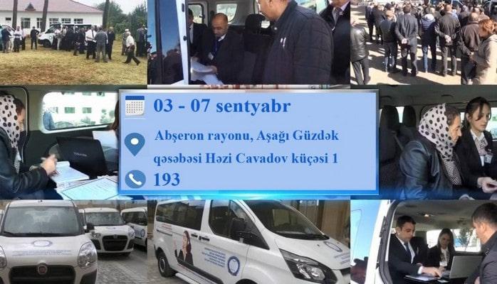 Aşağı Güzdəkdə “Əmlakını qeydiyyata al və mülkiyyətinə sahib ol” kampaniyasına başlanılıb