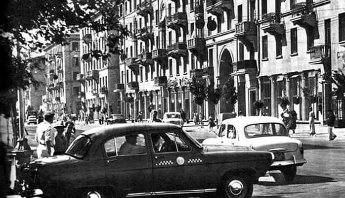 Ахмедлы и другие районы Баку на старых