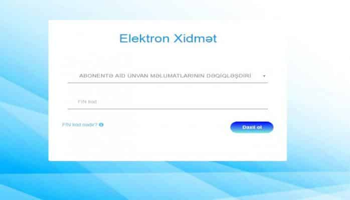 'Azərsu' yeni elektron xidmətini istifadəyə verib