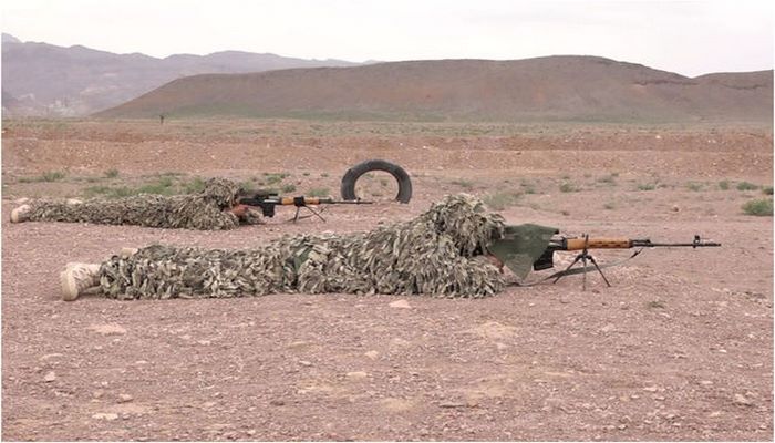 Əlahiddə Ümuşqoşun Orduda “Ən yaxşı snayper” adı uğrunda yarış keçirilib