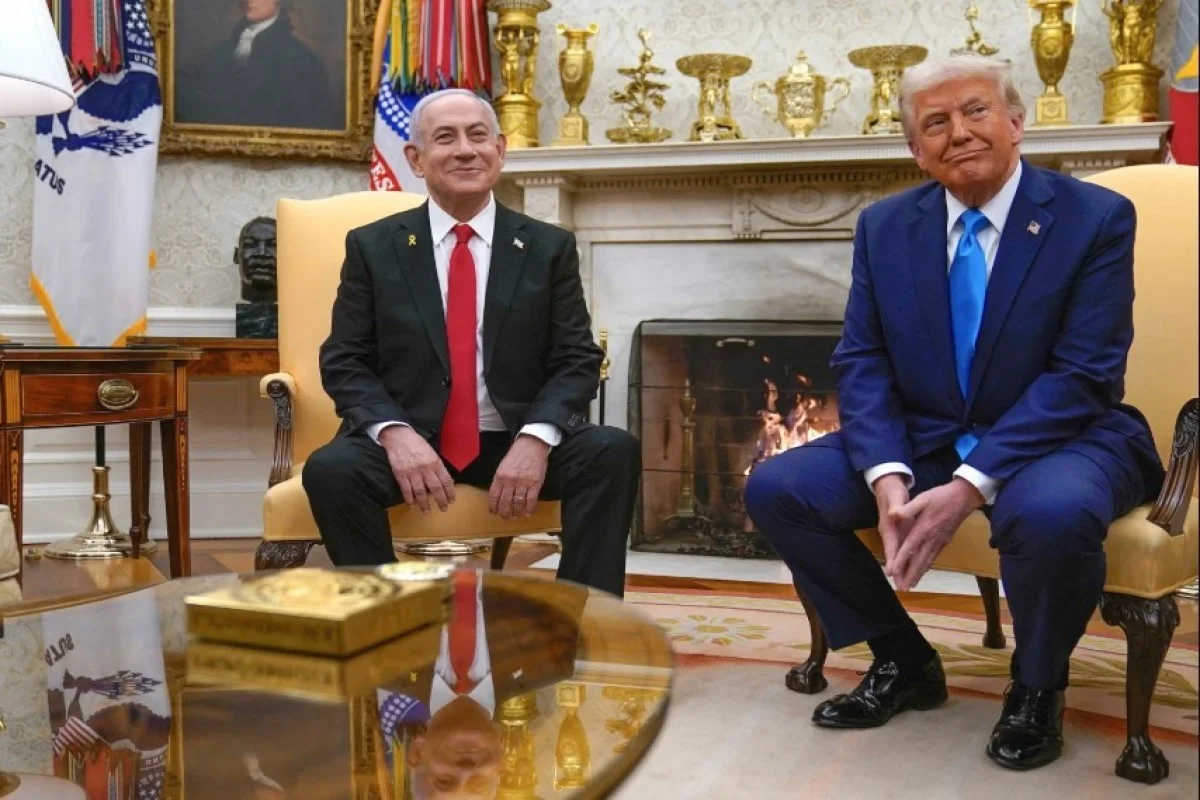Ağ Evdə Tramp və Netanyahu arasında görüş başlayıb