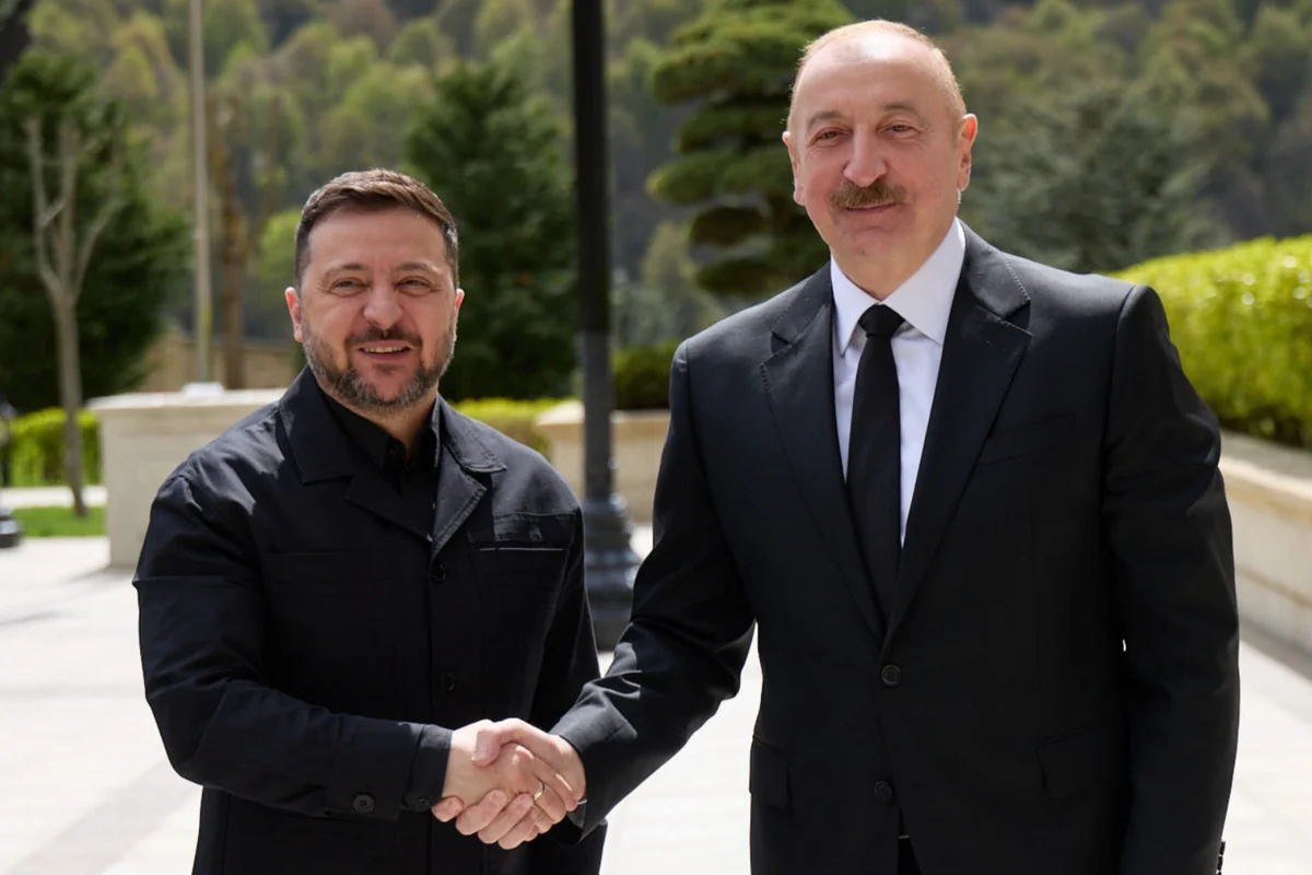 Volodimir Zelenski İlham Əliyevə təşəkkür etdi - FOTO