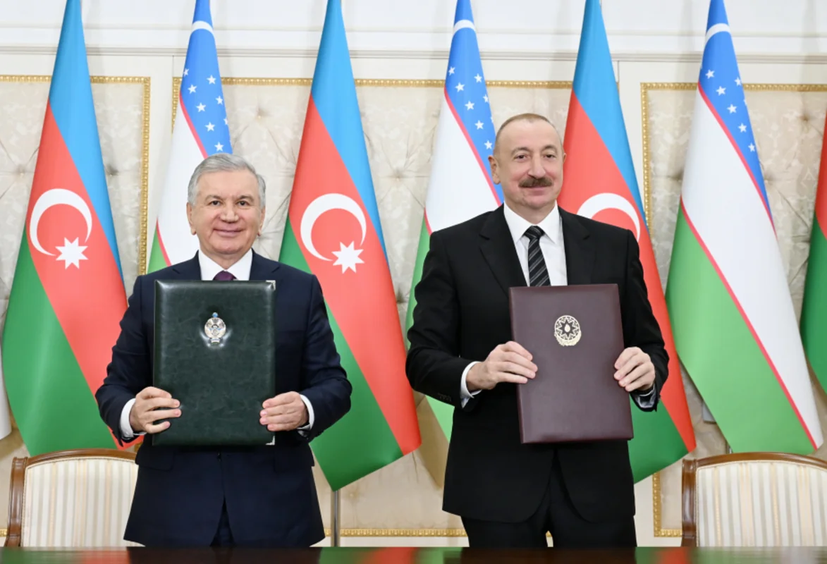 İlham Əliyev: "Azərbaycanla Özbəkistan TDT-ni ortaq tariximizi və mədəniyyətimizi gələcəyə daşıyan birlik kimi dəyərləndirir"