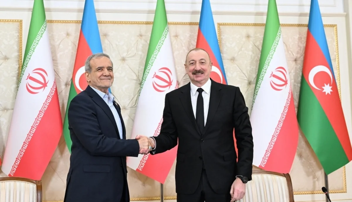 İlham Əliyev Məsud Pezeşkiana təşəkkür etdi - FOTO