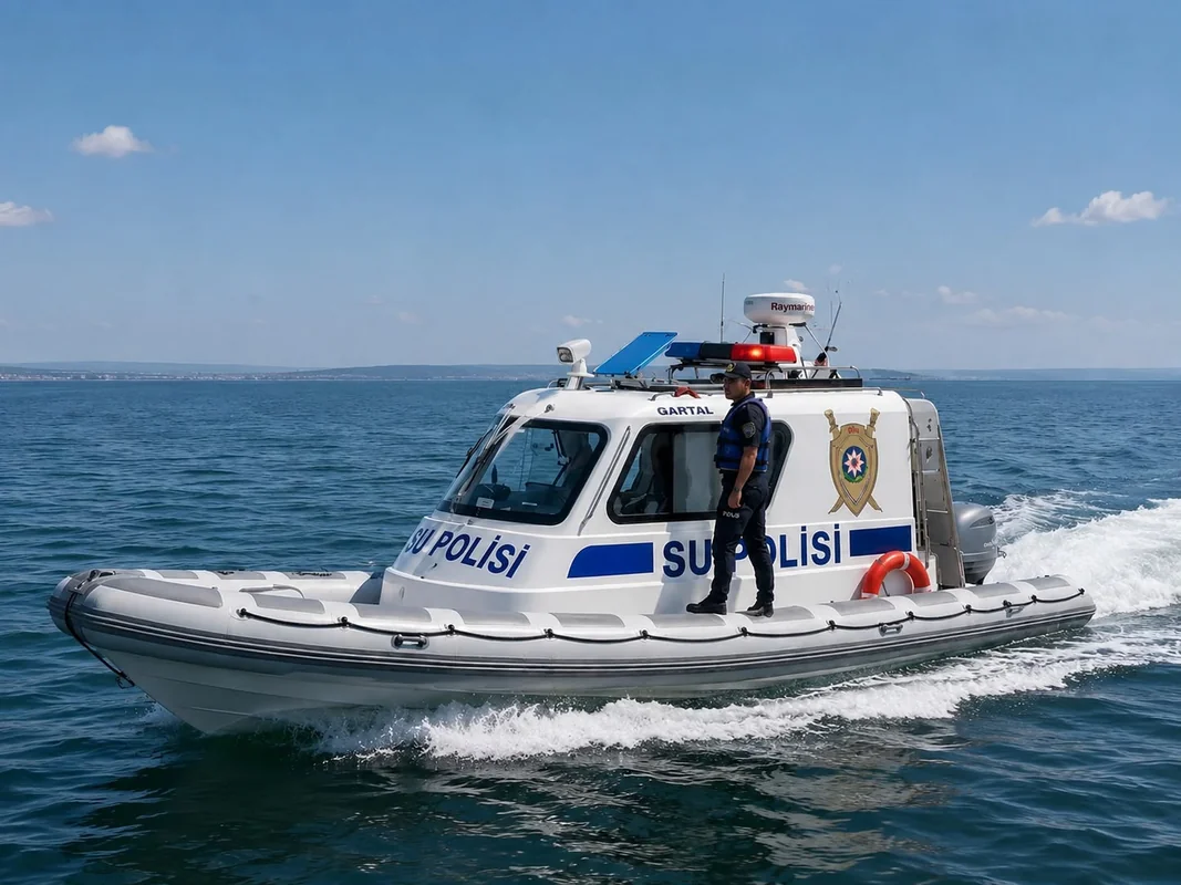 Xəzərdə qanunsuz balıq ovlayan şəxs saxlanıldı