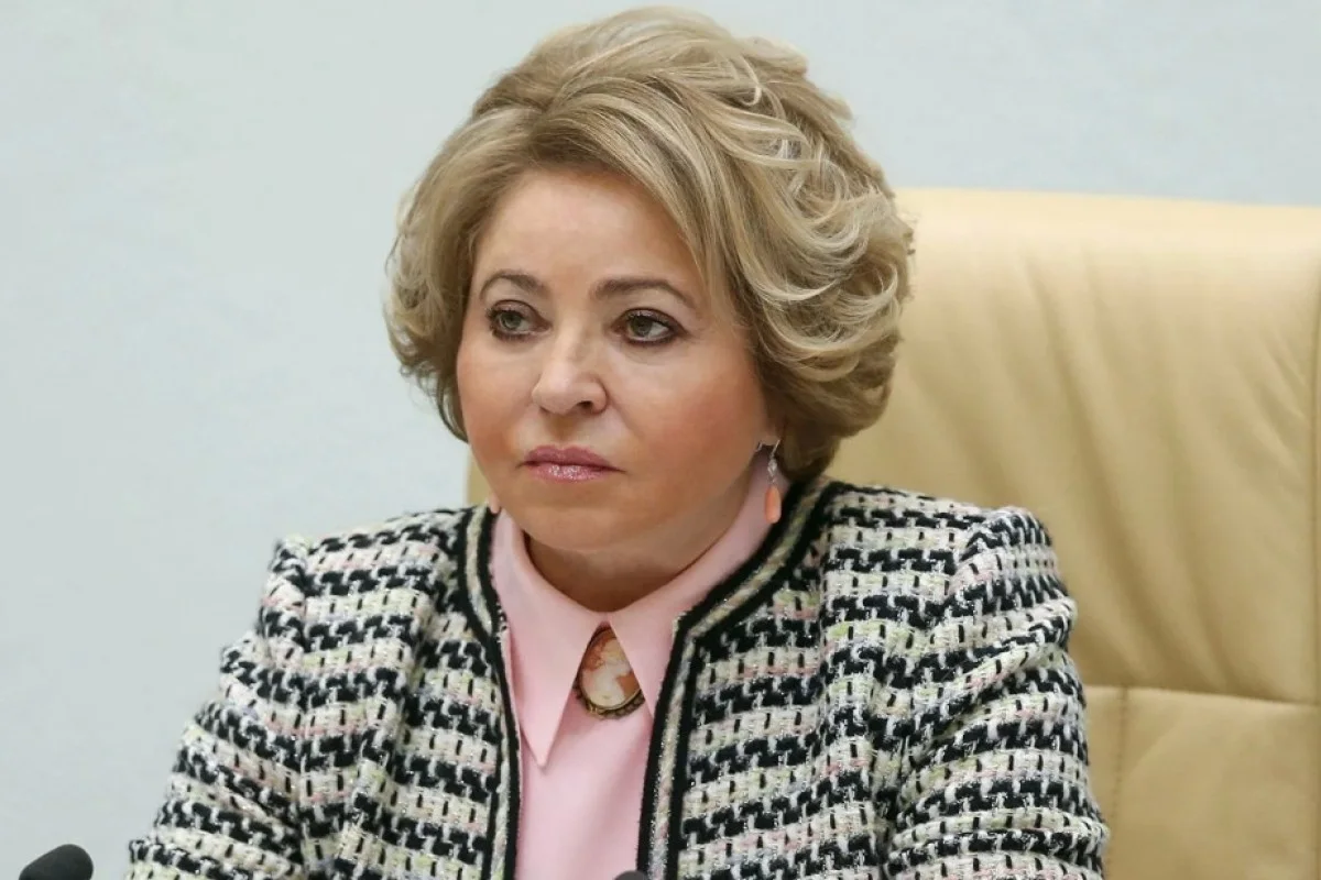 Valentina Matviyenko Birinci vitse-prezident Mehriban Əliyevaya zəng edib