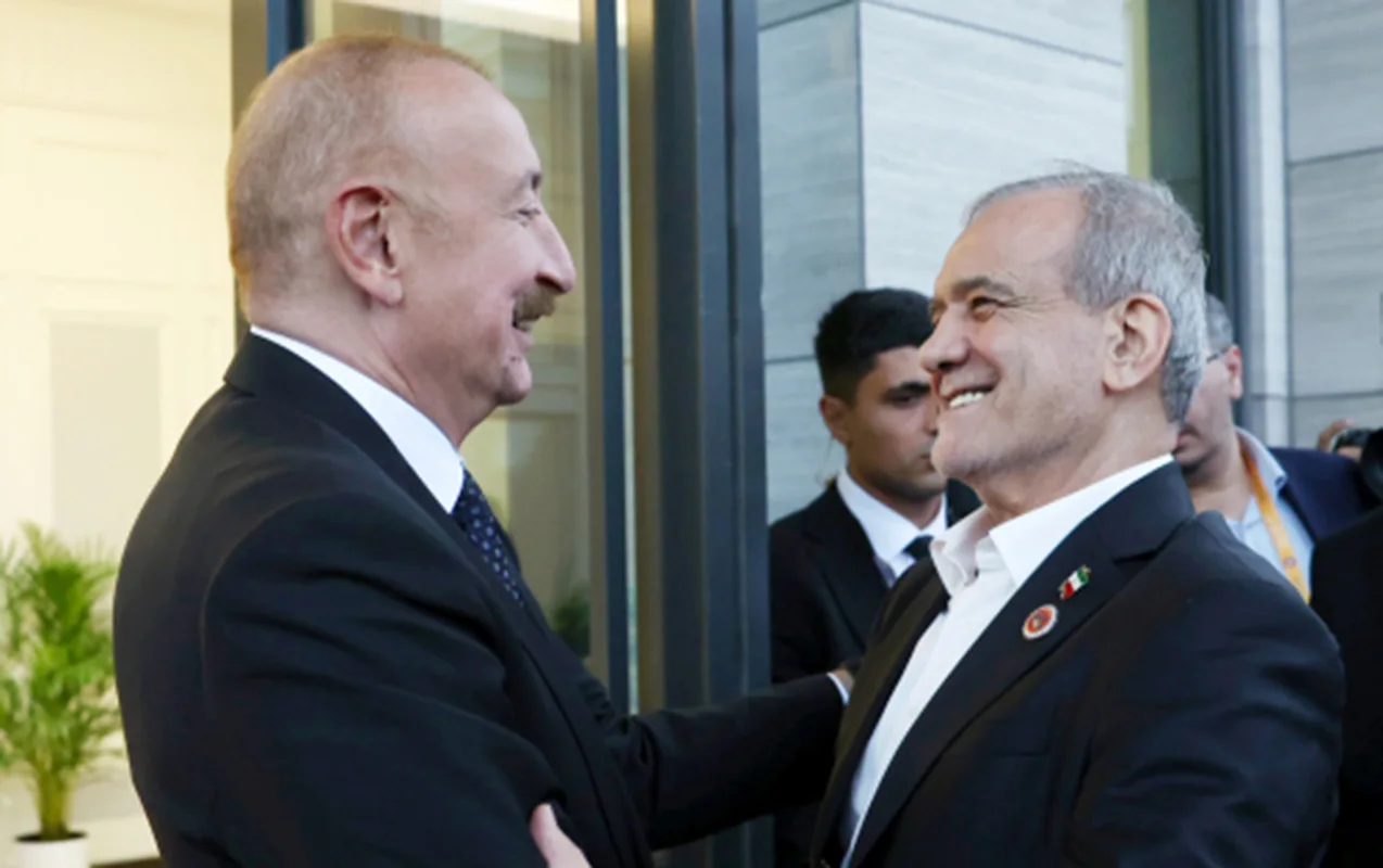Bişkekdə Azərbaycan və İran prezidentlərinin görüşü olub