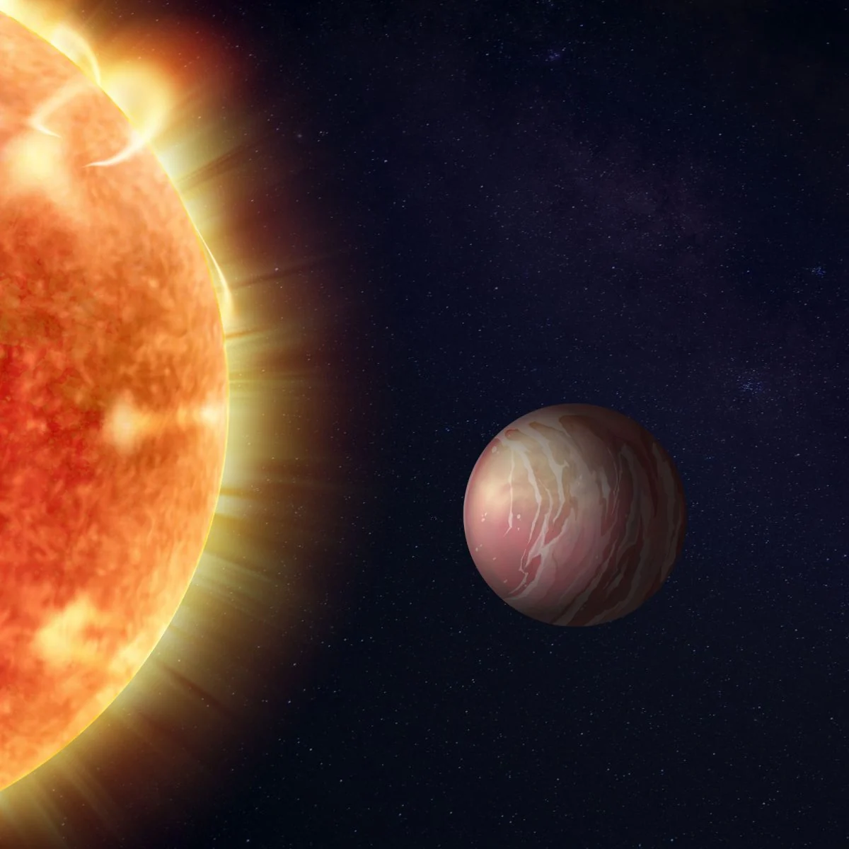 Bu yad planet atmosferini milyardlarla il əvvəl itirməli idi