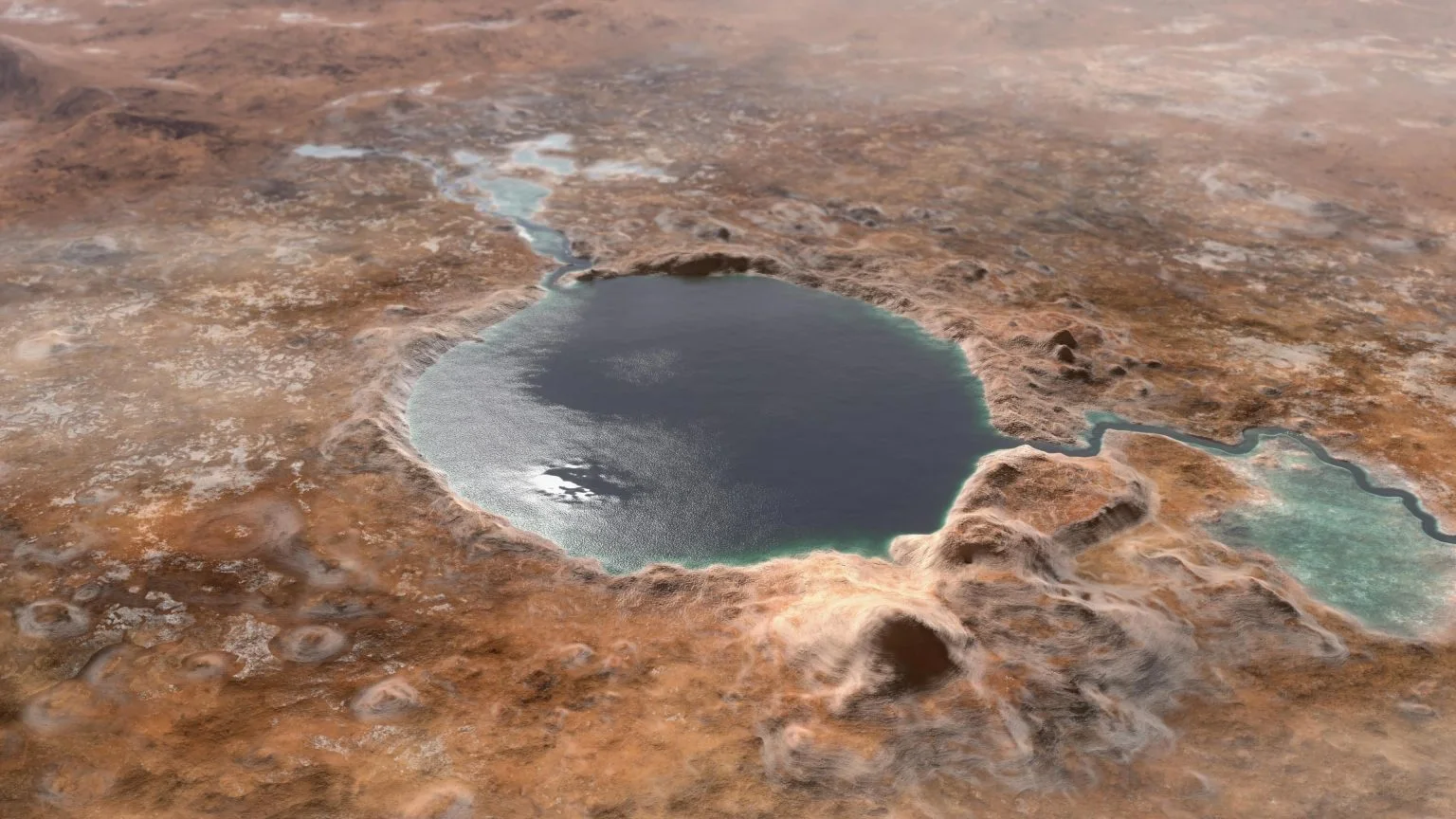 NASA-nın Perseverance aparatı Marsda su tarixinin gözləniləndən daha mürəkkəb olduğunu üzə çıxarıb
