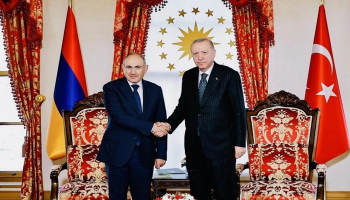 Ərdoğan-Paşinyan görüşü yekunlaşıb, müzakirə olunan məsələlər açıqlanıb