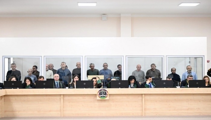 Ermənistan vətəndaşlarının məhkəməsində daha bir təqsirləndirilən şəxs son söz çıxışını yekunlaşdırıb