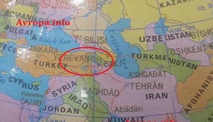 Bakıda satılan qlobus: Naxçıvan Ermənistanın tərkibində?..