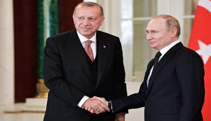 Ərdoğanla Putin Suriya məsələsini müzakirə ediblər