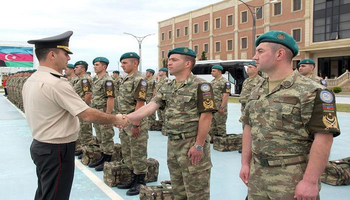 Группа азербайджанских миротворцев вернулась из Афганистана