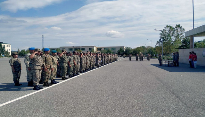 Hərbi qulluqçular arasında keçirilən səmti müəyyənetmə yarışları başa çatıb