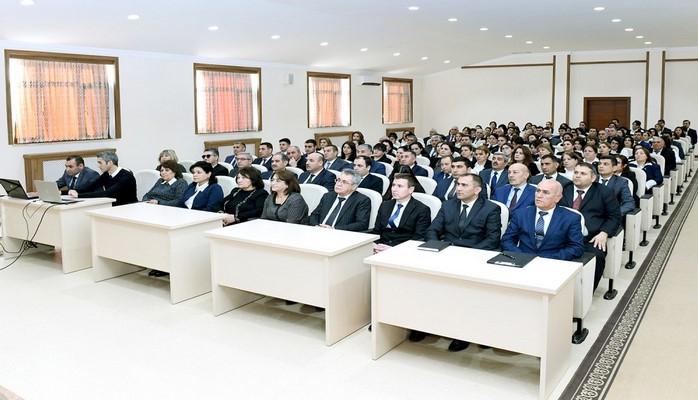 Naxçıvanda qəbul imtahanlarının yeni qaydaları ilə bağlı elmi-metodik seminarlar keçirilib