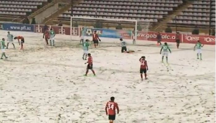 Hava şəraitinə görə Azərbaycan kubokunun matçları əvvələ çəkildi