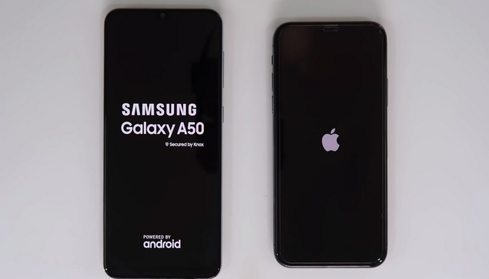 Samsung Galaxy A50 против Apple iPhone X: тест на скорость