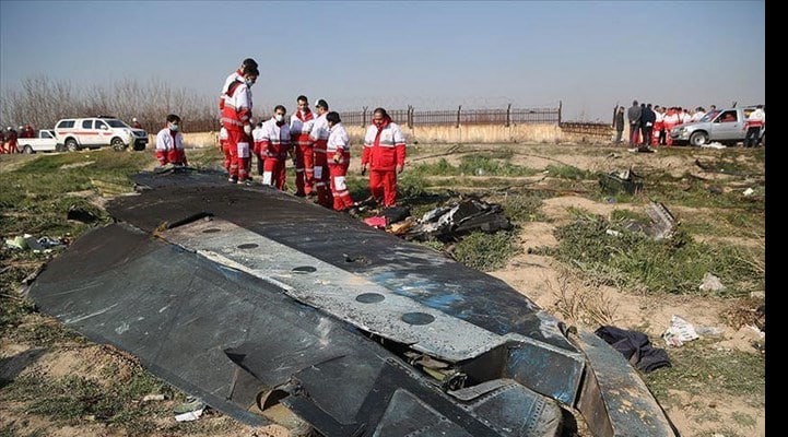 Beş ölkə İrandan təyyarə qəzasına görə kompensasiya tələb etdi