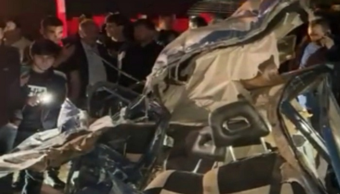 Hərbçilərimiz ağır qəzada HƏLAK OLDULAR - Hadisə yerindən GÖRÜNTÜLƏR