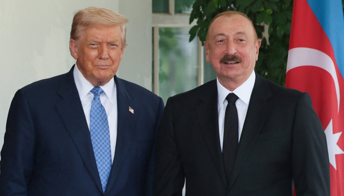 İlham Əliyev Donald Trampa təşəkkür etdi