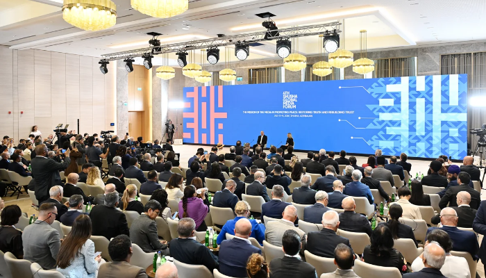 İlham Əliyevin iştirakı ilə IV Şuşa Qlobal Media Forumunun açılış mərasimi keçirilir - CANLI YAYIM