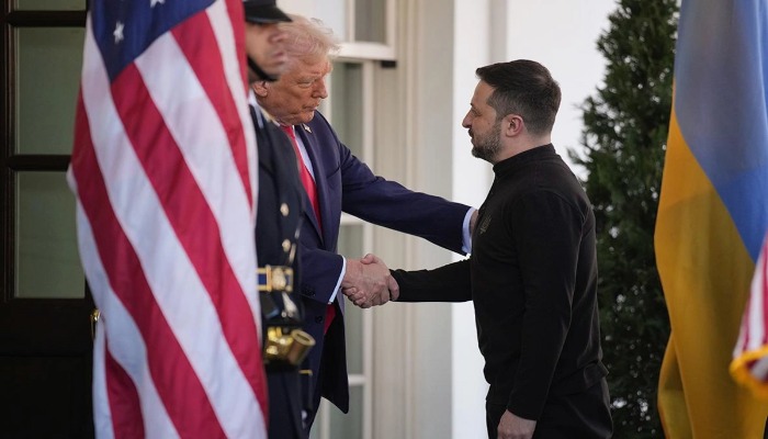 KİV: Tramp-Zelenski görüşü Avropa liderlərinin iştirakı olmadan keçiriləcək