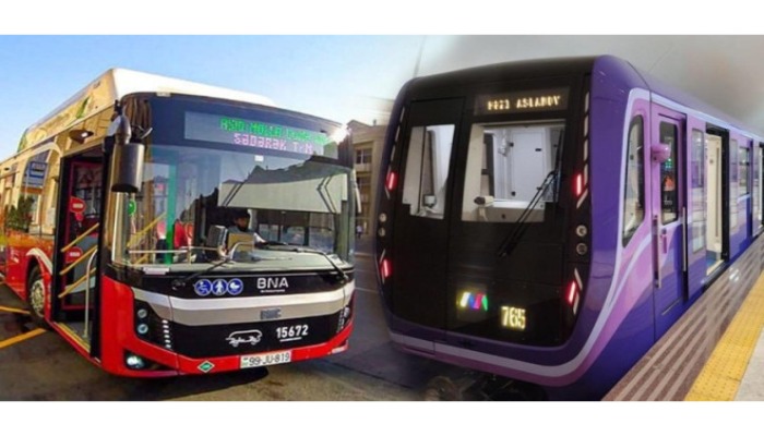 Metro və avtobus sərnişinlərinə ŞAD XƏBƏR