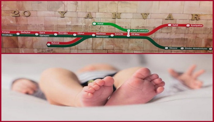 Metroda doğulan körpənin İLK GÖRÜNTÜLƏRİ - Veriləcək xüsusi HƏDİYYƏ AÇIQLANDI