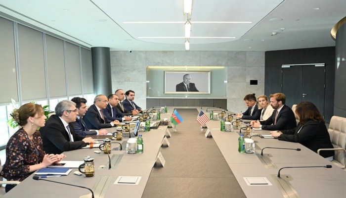 Mikayıl Cabbarov ABŞ Dövlət Departamentinin rəsmisi ilə görüşüb