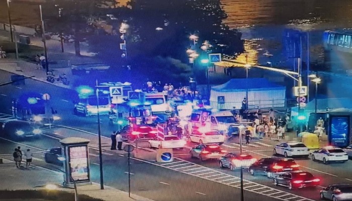 Moskvada avtomobili insan izdihamının üstünə sürən şəxs saxlanılıb