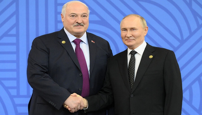 Pekində Rusiya və Belarus prezidentləri Vladimir Putin və Aleksandr Lukaşenkonun görüşü başlayıb.