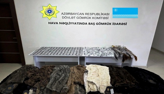 Pekindən Bakıya gətirilən xəz və parikləri gömrükçülər ölkəyə buraxmadılar