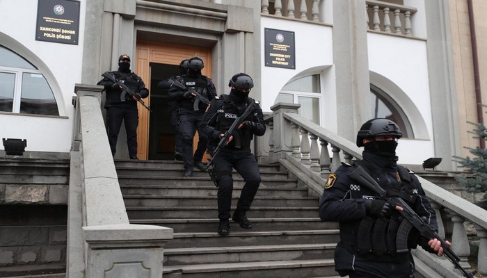 Polis Xankəndidə əməliyyat keçirdi - Saxlanılanlar var